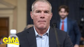 Brett Favre reveals Parkinsons disease diagnosis [upl. by Ainedrag775]