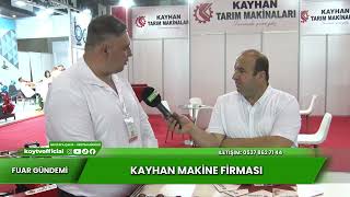 Kayhan Makine Bursa Tarım Fuarı 2024 [upl. by Deb]