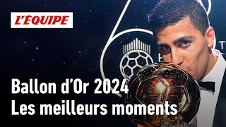 Ballon dOr 2024  Les meilleurs moments de la 68e cérémonie [upl. by Narib565]