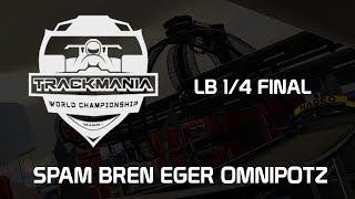 TrackMania World Championship 2018 LB 14 Finals Spam Bren Eger OmnipotZ [upl. by Arrej]