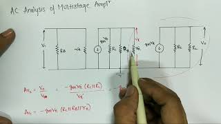 MULTISTAGE AMPLIFIER AC Analysis [upl. by Akkeber948]