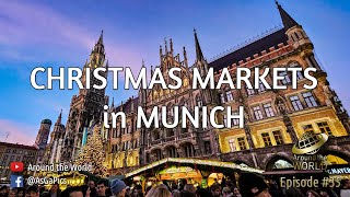 🇩🇪 Christmas Markets in Munich Germany [upl. by Keary]