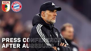 Press conference after FC Augsburg vs FC Bayern 23  Bundesliga  🇬🇧 [upl. by Mezoff]