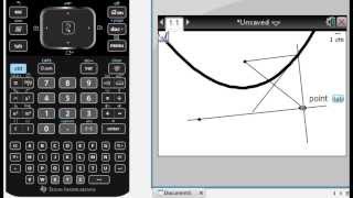 Parabola Construction from Focus and Directrix [upl. by Cyna522]