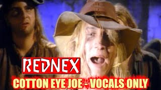 Rednex  Cotton Eye Joe Vocals Only [upl. by Yehtomit]