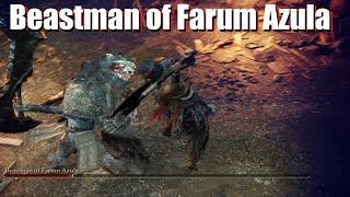 Beastman of Farum Azula boss fight HD  Elden Ring [upl. by Resa]