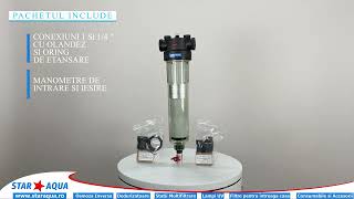 Filtru de apa  Cintropur NW400  comercial  StarAqua [upl. by Lavelle]