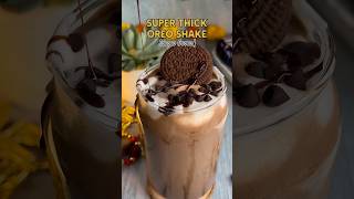 Super Thick Oreo Shake shorts easyrecipe quickrecipe delicious [upl. by Artekal]