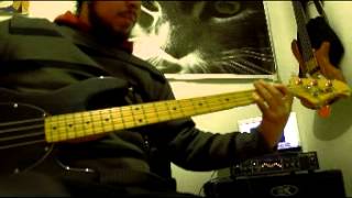 Los Prisioneros  Con Suavidad bass cover [upl. by Anua570]