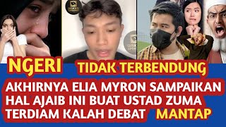 GEMPAR Ustad Zuma ngeri tidak berkutik dengar Elia Myron bicara data dan fakta sejarah alkitab ini [upl. by Hathcock]