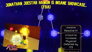 YBA JONATHAN JOESTAR HAMON IS INSANE IN THE NEW YBA UPDATE FULL SHOWCASE [upl. by Pinzler]