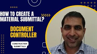 How to CreateMake Material Submittal MS in ConstructionDocument Control [upl. by Jake]