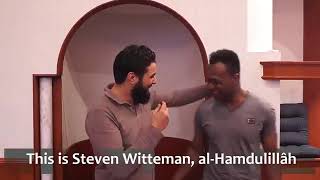 Muslim becomes emotional when his friend converts to islam [upl. by Clem]