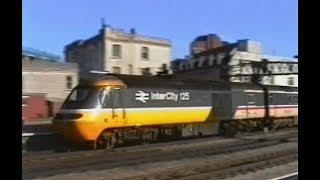 InterCity 125 HSTs part 1  South West 1991 [upl. by Deery]