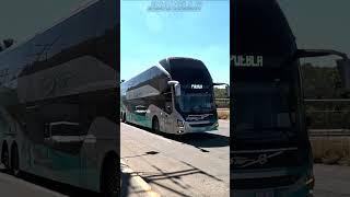 Turistar Lujo Volvo 9800 DD Euro 6 Con destino a Puebla [upl. by Fulvia]