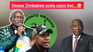 owase Zimbabwe ucela usizo kwi MK ANC EFF uveza nemfihlo engaziwa 😳Zizwele [upl. by Osei243]