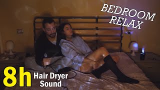 BEDROOM RELAX Hair Dryer Lullaby ASMR [upl. by Asilak]