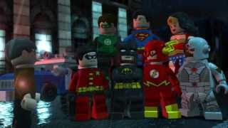 LEGO Batman 2 DC Super Heroes Walkthrough  Part 8  Down to Earth Wii U Xbox 360 PS3 [upl. by Eikcin]