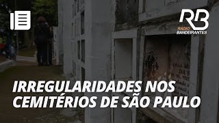 Auditoria encontra ossadas expostas por escavações em cemitérios [upl. by Boarer]