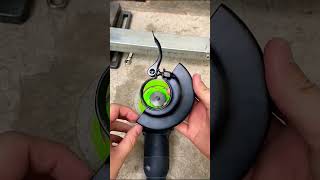 Correct use of angle grinder protective cover [upl. by Mir]