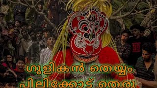 gulikan theyyam pilicode theru [upl. by Gerk88]