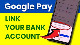 GPay Bank Account Add  How to Link Bank Account to Google Pay Application [upl. by Bathesda]