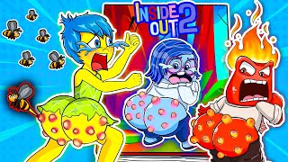 😈GameBook😈 Pop The Pimples INSIDE OUT 2 Joy x Anger x Sadness Squishy Papier  ASMR [upl. by Amice734]