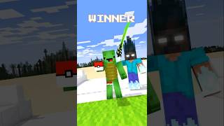 Mikey Ultimate Herobrine Vs Technoblade Entity minecraft minecraftshorts [upl. by Alick697]