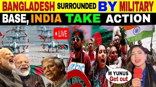 INDIAN ARMY WILL DESTROY BANGLADESH IN 12 HOURS MILITARY BASE SURROUNDED FROM ALL SIDES [upl. by Odnalo]