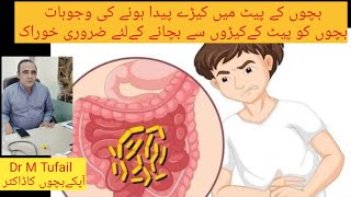 Why there is worms infestation in children بچوں میں پیٹ کےکیڑےکیوں پیداہوتےہیں؟ [upl. by Relyks985]