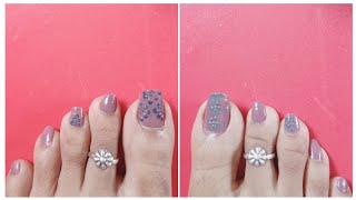 toe nailart collection 💅nails limamkumaar nailart naildesign toenailart viralvideo [upl. by Zerk]