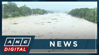 DSWD Flood in some parts of Marikina City hampering delivery of family food packs  ANC [upl. by Oaks552]