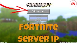 Minecraft Fortnite Server IP Address [upl. by Aicetel]