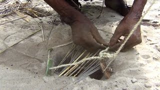 The Bushmen of Namibia building traps and snares [upl. by Evalyn39]