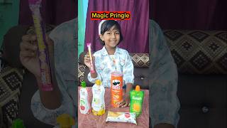 Magic💥Pringle🍟😱 shorts funnyvideo magic trishikarimpa [upl. by Ramgad]