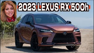 3 Minutes 2023 Lexus RX 500h Footage with Lois in the Fast Lane [upl. by Evelina]