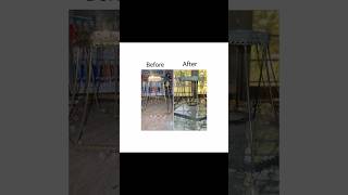 Revamping the lampshade  DIY home decor youtubeshortsoilpaintpaintinggreylampshadesajnave [upl. by Rajiv618]