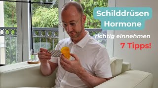 Schilddrüsenhormone richtig einnehmen wann wie oft womit [upl. by Heman]