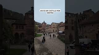 Cómo es un castillo por dentro  Cómo es el castillo de Heidelberg  castillos de Alemania [upl. by Marijn320]