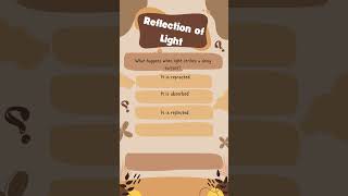 IIT JEE Preparation Made Fun  Quick IIT Prep Quiz for Kids  Shorts for kids  Reflection of Light [upl. by Lasser]