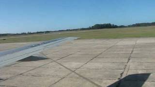 Flight attendant welcome speech on Aerolineas Argentinas flight from Mar del Plata to Buenos Aires [upl. by Neidhardt]