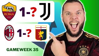 Serie A Gameweek 35 Predictions amp Betting Tips [upl. by Alice]