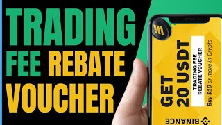 How To Use TRADING FEE REBATE VOUCHER On Binance EASY GUIDE [upl. by Ehrman677]