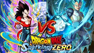 SSJ4 Vegeta vs ssb Vegeta [upl. by Pamela]