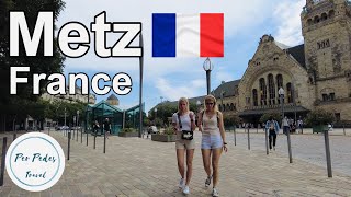 Metz France Culture and Heritage Walking Tour with Subtitles Long walk [upl. by Iasi244]