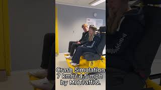 Crash Simulation 7 kmh 45 mph by MrTraffiQ For educational purposes only [upl. by Harvison]