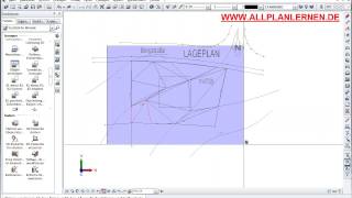 Gelände Modellieren mit Allplan [upl. by Anauj]