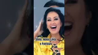 Silvio Santos Helen Ganzarolli Lívia Andrade e Patrícia Abravanel [upl. by Ilsel]