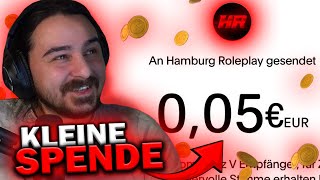 ICH SPENDE 5 CENT AN DIESEN GTA 5 RP SERVER [upl. by Fogarty438]