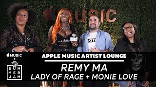 Remy Ma Speaks Moments After Summer Jam Performance at Apple Music Artist Lounge [upl. by Anoyek]